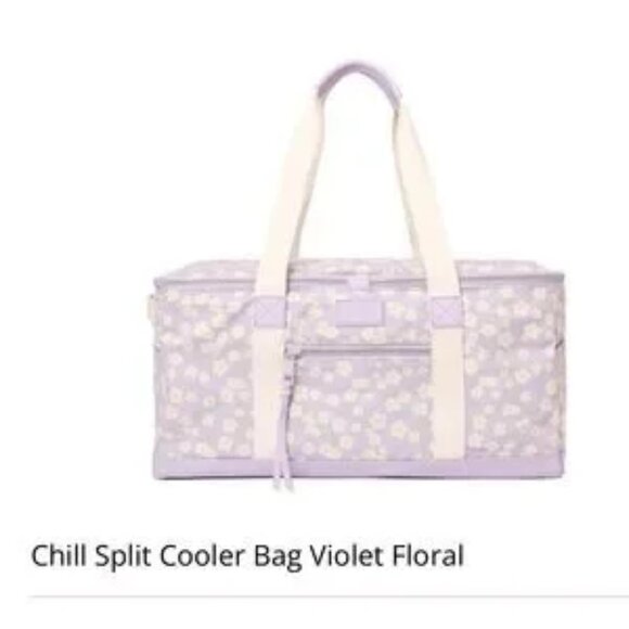 Poppy & Peonies - Violet Floral Cooler Bag - Picture 1 of 2